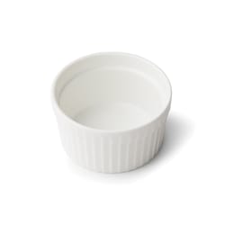 Fox Run White Ceramic Ramekin 4 oz