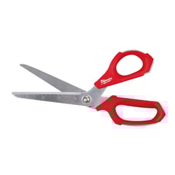 Milwaukee 9.3 in. Iron Carbide Smooth Offset Jobsite Scissors 1 pc