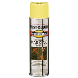 Rust-Oleum Professional High Visibility Yellow Inverted Marking Paint 15 oz