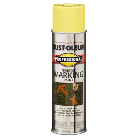 Rust-Oleum Professional Flat Black Spray Paint 15 oz - Ace Hardware