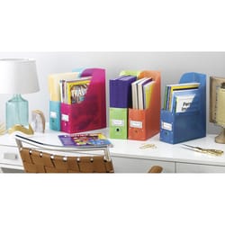 Whitmor 12.5 in. H X 4 in. W X 9.85 in. D File Organizer Assorted