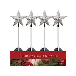 Solaris LED 35 in. Solar Powered Star Garden Stake Pathway Decor