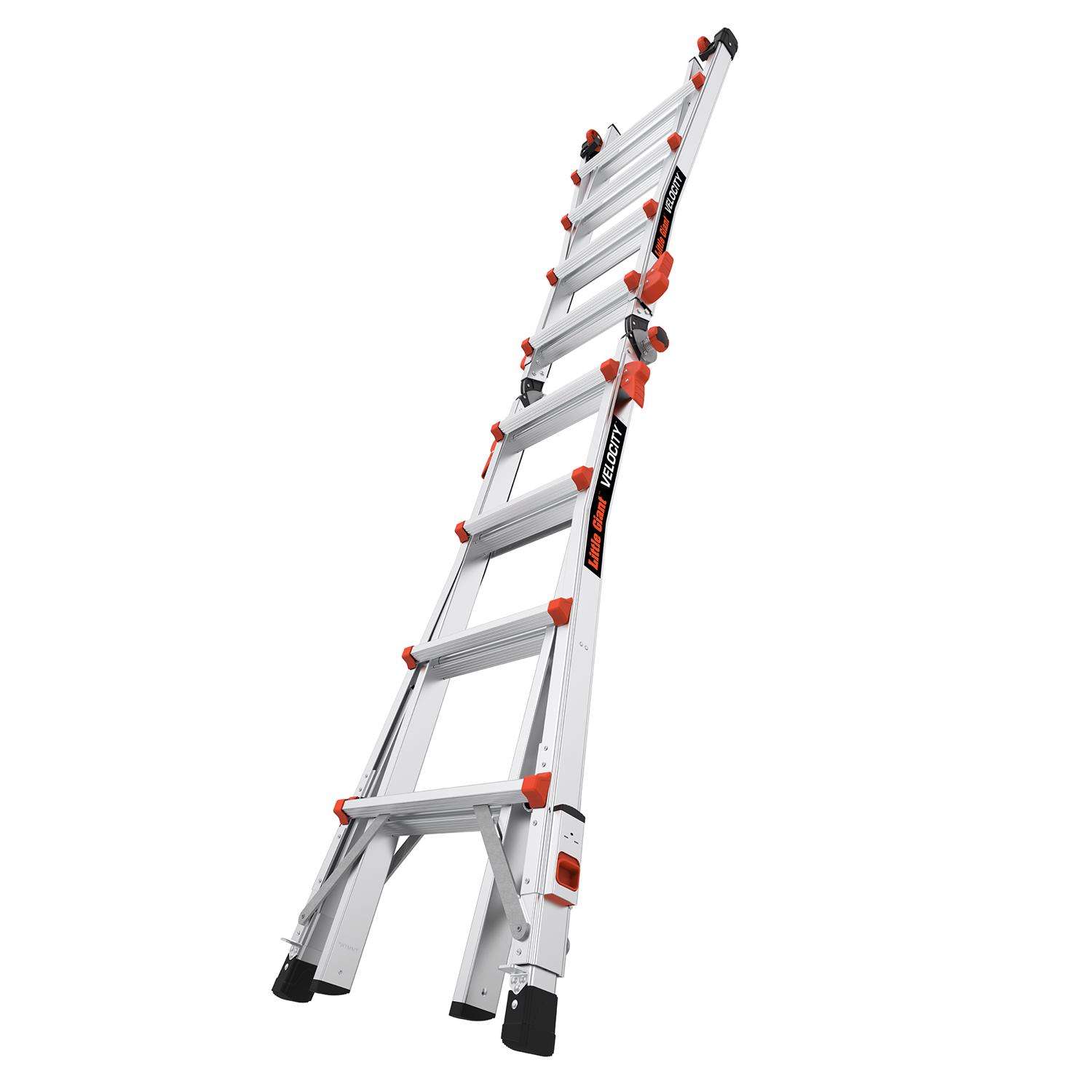 Little Giant Velocity 15 Ft. Aluminum Telescoping Ladder With 300