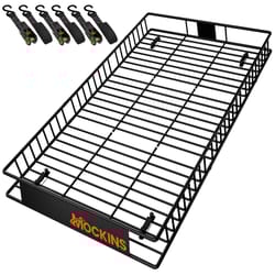 Mockins Black Rooftop Cargo Carrier Set 1 pk