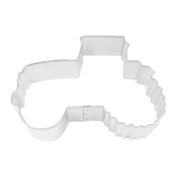 R&M International Corp International Corp 3 in. W X 4 in. L Tractor Cookie Cutter Silver 1 pc