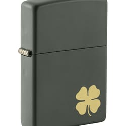 Zippo Green Four Leaf Clover Lighter 1 pk