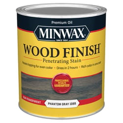 Minwax Wood Finish Semi-Transparent Satin Phantom Oil-Based Penetrating Stain 1 qt