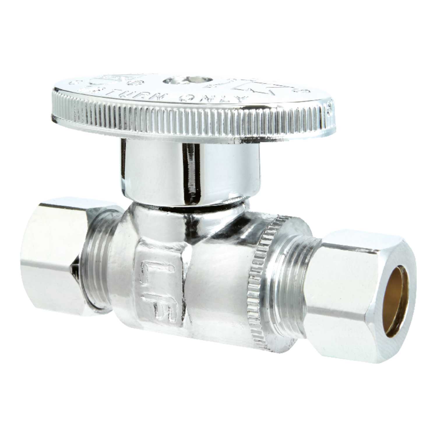 Ace Compression Compression Brass Straight Stop Valve Ace Hardware