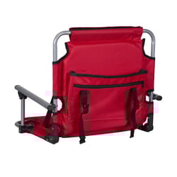 Stansport 1-Position Red Stadium Chair