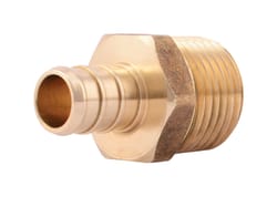 SharkBite Push to Connect 1/2 in. Male each X 1/2 in. D MNPT Brass Adapter