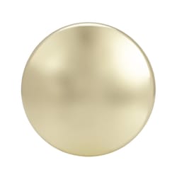 Amerock Allison Round Cabinet Knob 1-3/16 in. D 15/16 in. Polished Brass 1 pk