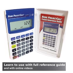 Calculated Industries Home ProjectCalc Blue/Gray 11 digit Project Calculator