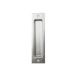 National Hardware 8 in. L Silver Stainless Steel Flush Pull