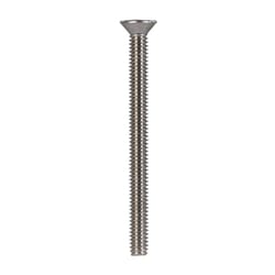 HILLMAN No. 8-32 X 2 in. L Phillips Flat Head Stainless Steel Machine Screws 100 pk