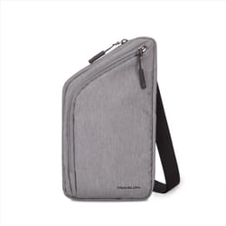 Travelon Essentials Small Polyester Gray Heather Crossbody