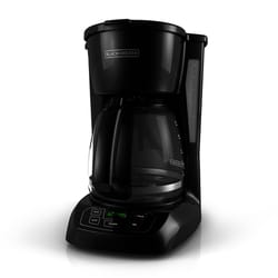 Black+Decker 12 cups Black Coffee Maker