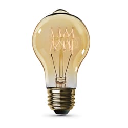 Feit The Original 60 W A19 Vintage Incandescent Bulb E26 (Medium) Soft White 1 pk