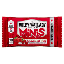 Wiley Wallaby Strawberry Licorice Bites 3.5 oz