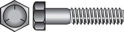 HILLMAN 5/16 in. D X 1/2 in. L Heat Treated Zinc Steel Hex Head Cap Screw 100 pk