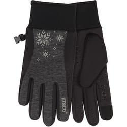 Kinco Women's Outdoor Winter Gloves Black/Gray M 1 pair