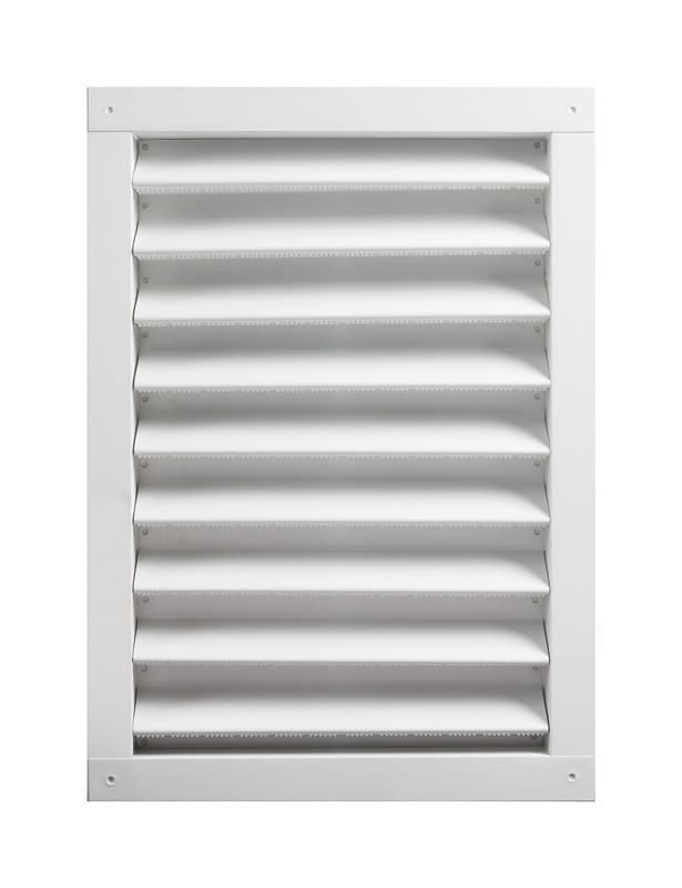 UPC 050206151402 product image for Master Flow 14 in. W x 24 in. L White Aluminum Wall Louver | upcitemdb.com