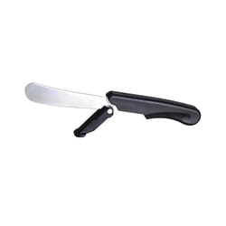 Prodyne Silver/Black Stainless Steel/TPR Spreader