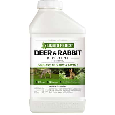 Liquid Fence Animal Repellent Liquid For Deer, Deer and Rabbits 32 oz ...