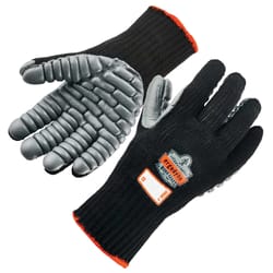 Ergodyne ProFlex Unisex Indoor/Outdoor Anti-Vibration Gloves Black L 1 pair