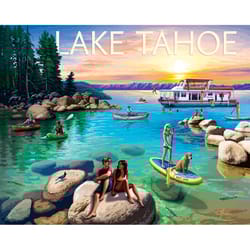 Boardwalk Lake Tahoe Jigsaw Puzzle Multicolored 1000 pc