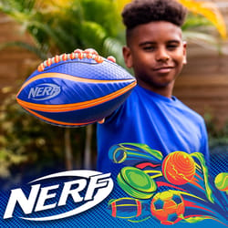 NERF Spacelace Football