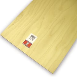 Midwest Products 3/16 in. X 12 in. W X 24 ft. L Plywood Sheet #2/BTR Premium Grade