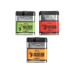 Traeger Chicken Rub, Pork and Poultry Rub and Prime Rib Rub Seasoning Rub 3pk