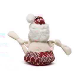 Allure Pet Huggle Hounds Red/White Beach Bum Santa Dog Toy Large 1 pk