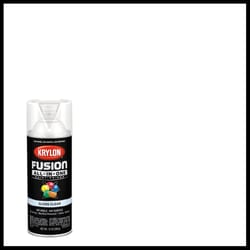 Krylon Fusion All-In-One Gloss Clear Paint+Primer Spray Paint 12 oz