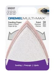 Dremel Multi-Max 3 in. X 3 in. L Aluminum Oxide Sandpaper 18 pk