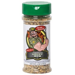 Code 3 Spices Grunt Rub Garlic Blend BBQ Seasoning 6 oz
