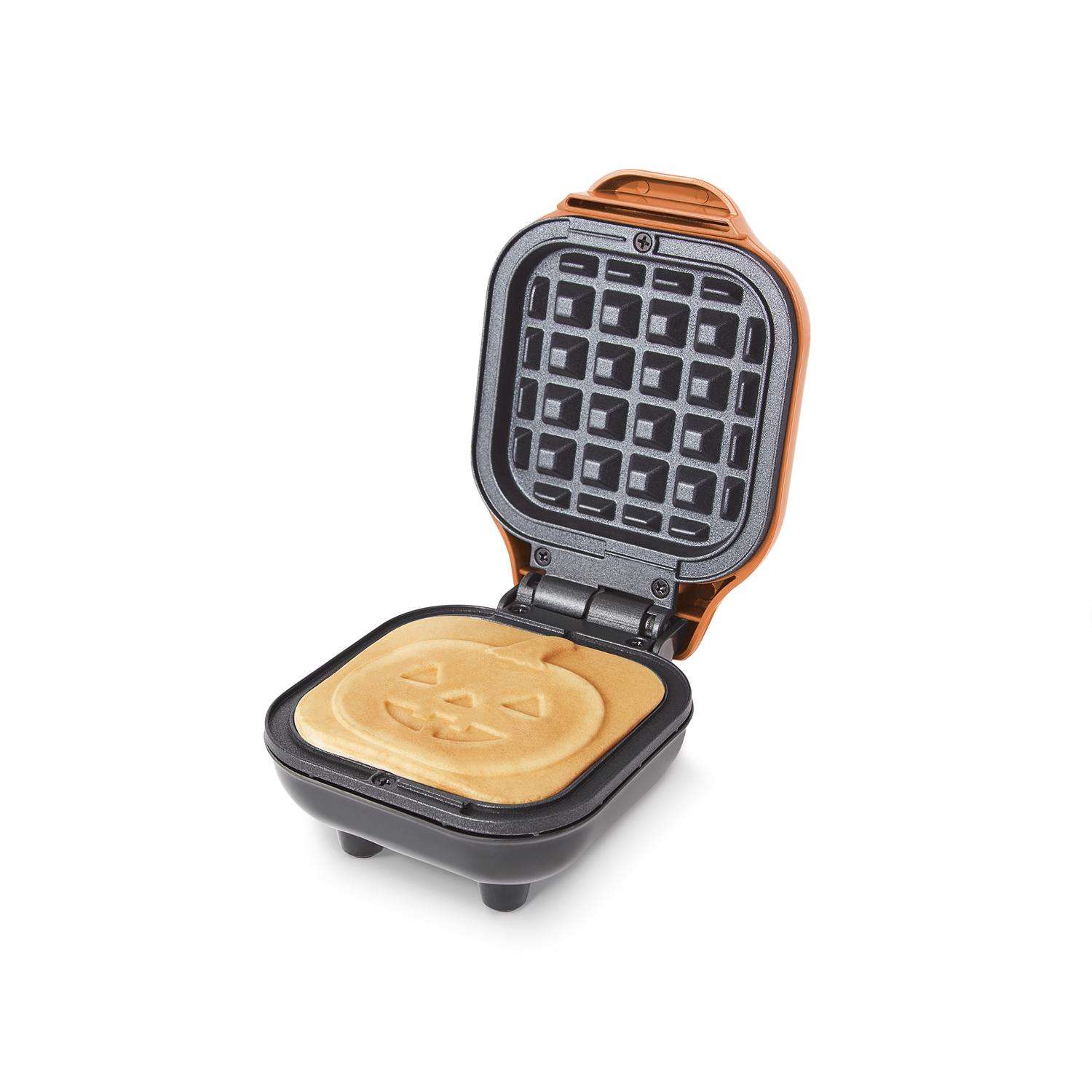 1pc Waffle Maker With Mini Griddle, 4-inch Single Waffle, Pancake Maker,  Muffin And Sandwich Breakfast Machine, Easy To Clean, Non-stick Surface