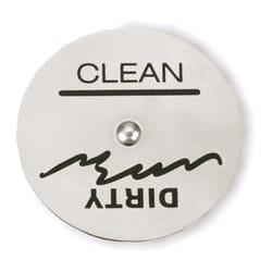 RSVP International Endurance Silver Stainless Steel Rotating Dishwasher Magnet