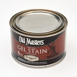 Old Masters Semi-Transparent Rich Mahogany Oil-Based Alkyd Gel Stain 1 pt