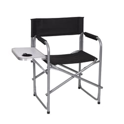 Stansport 1-Position Black Director's Folding Chair