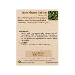 Lake Valley Seed Vegetable Seeds