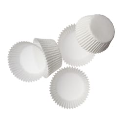 Harold Import 2 in. W X 2 in. L Muffin Cups White 75 pk