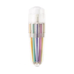 Kikkerland Assorted Retractable Ball Point Pen 1 pk