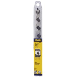 Irwin 1/2 in. D X 7.5 in. L Auger Bit Carbon Steel 1 pc