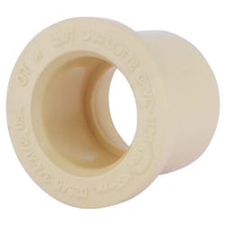 Charlotte Pipe FlowGuard 3/4 in. Hub X 1/2 in. D Spigot CPVC Reducing Bushing 1 pk