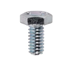 HILLMAN 1/4 in. D X 1/2 in. L Zinc Plated Steel Hex Bolt 100 pk