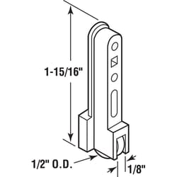 Prime-Line White Plastic Single-Arm Casement Window Roller For Pella