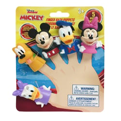 Disney Finger Puppet Multicolor 5 pc