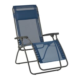 Lafuma R-Clip Gray Steel Frame Modern Armchair
