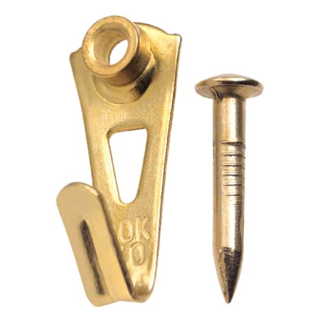 Ook Brick Picture Hanger 30 lb 2 pk Ook Brick Picture Hanger 30 lb 2 pk